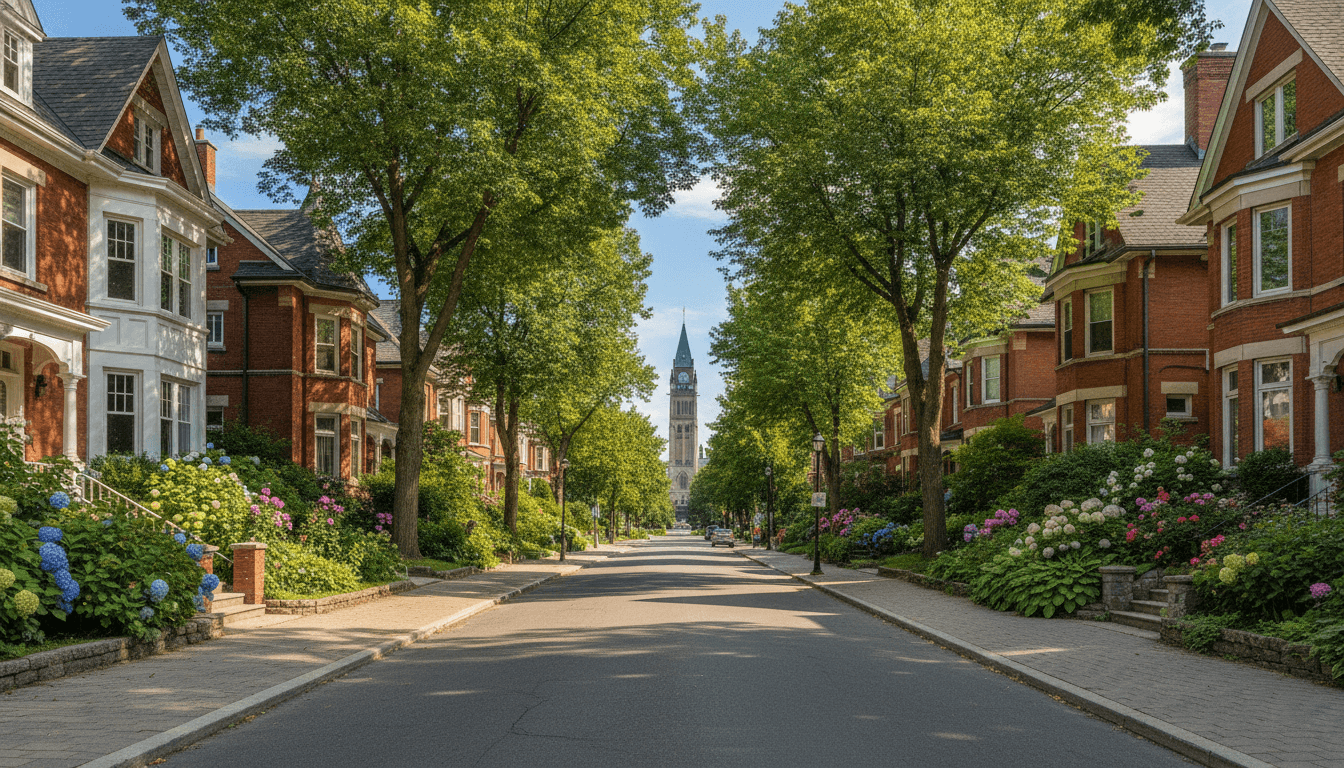 Residential buildings in Ottawa